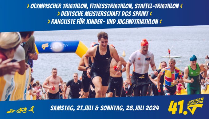 Anmeldung zum 41. Leipziger Triathlon